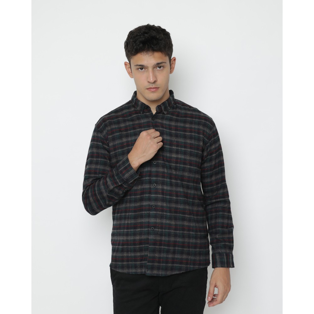 

Erigo Flannel Dellbats Black