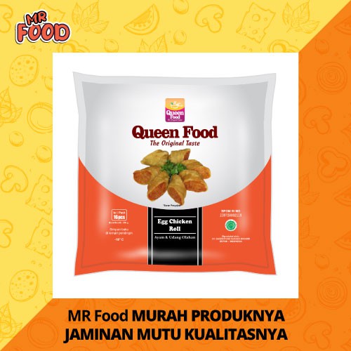 

QueenFood Egg Chicken Roll Berat 350 gr