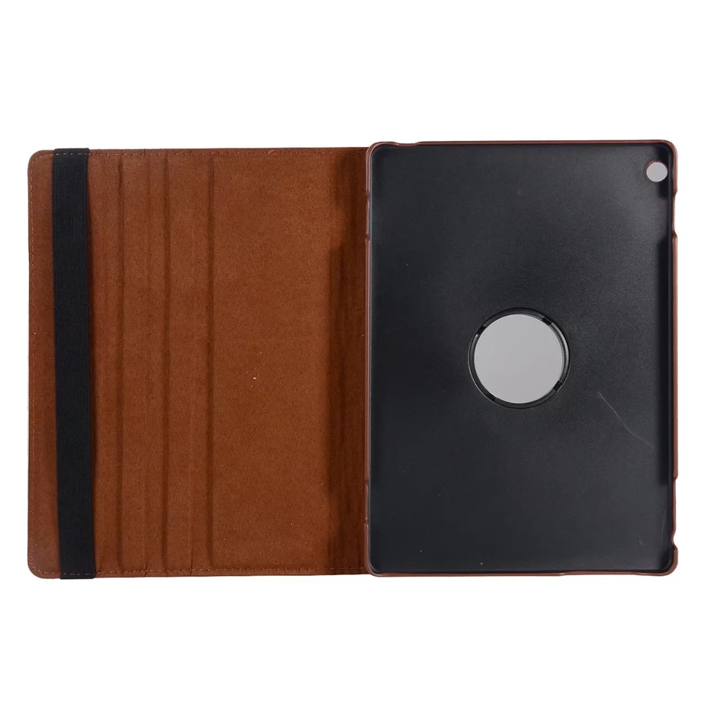 Untuk Huawei MediaPad M3 Lite10 (2017) 10.1 inch Bach-L09 Bach-W09 BAH-L09 Fashion360° Rotating Tablet Stand Casing Flip Leather Case Cover Pelindung