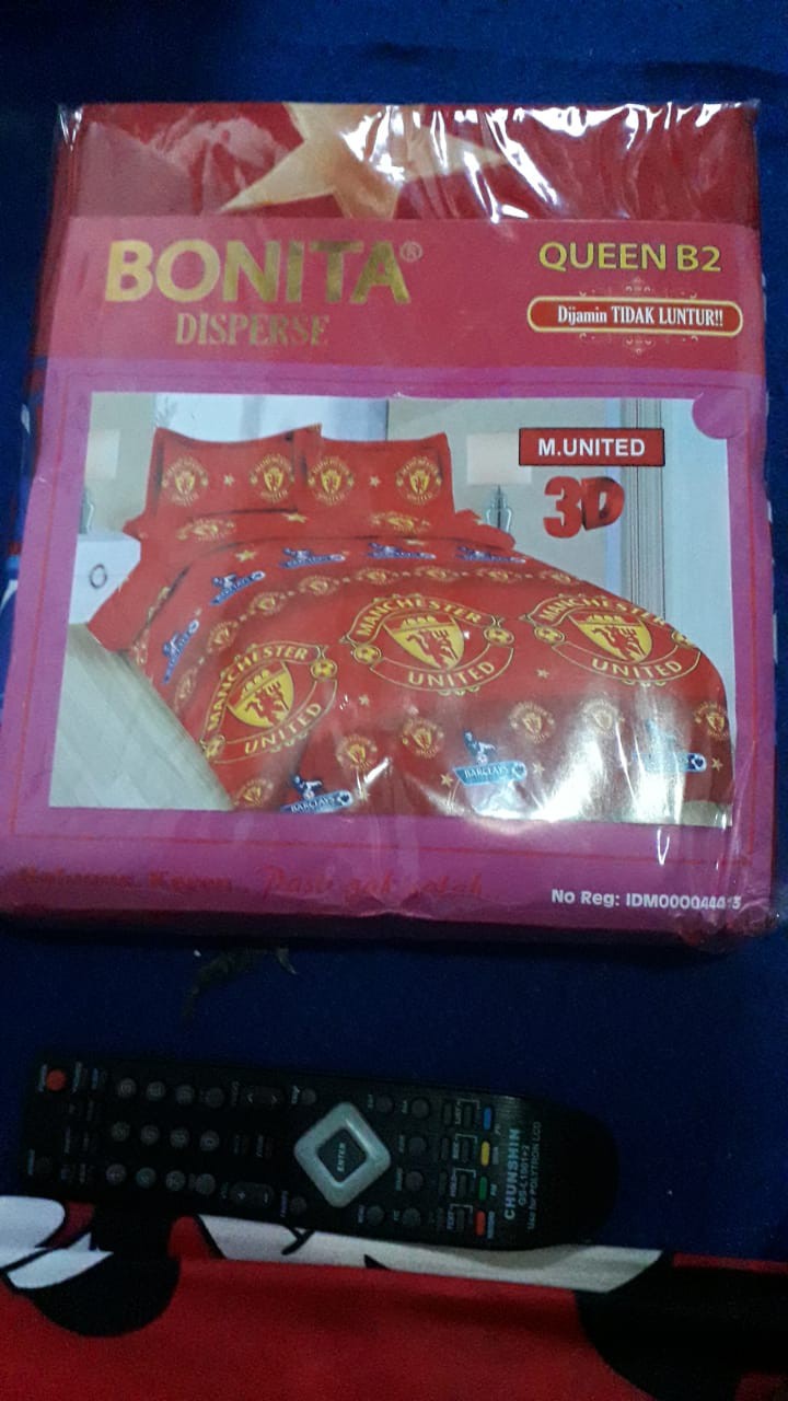 Sprei Lady Rose Red Mu 160x200