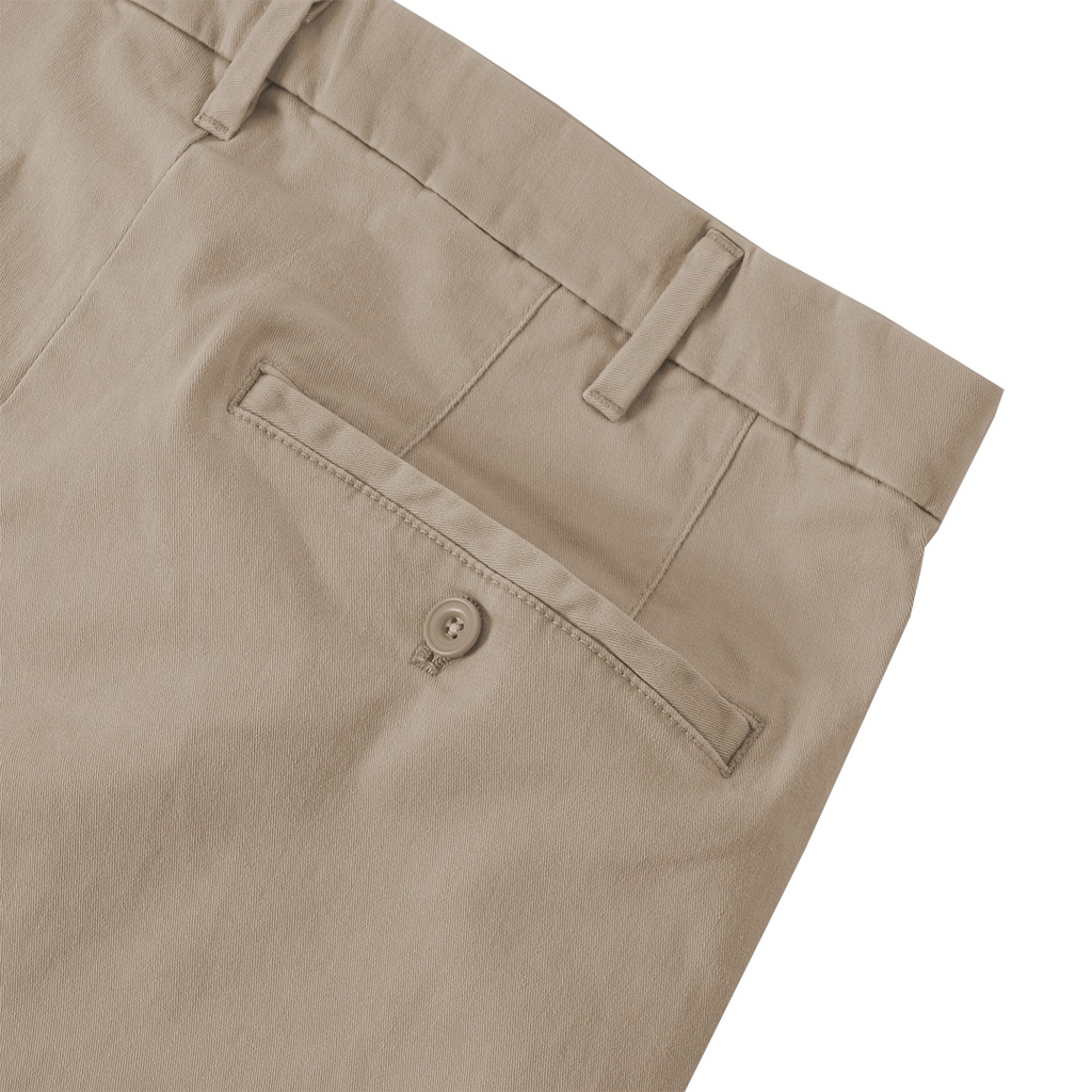 UNQ Slim Fit Chino Pants Brown