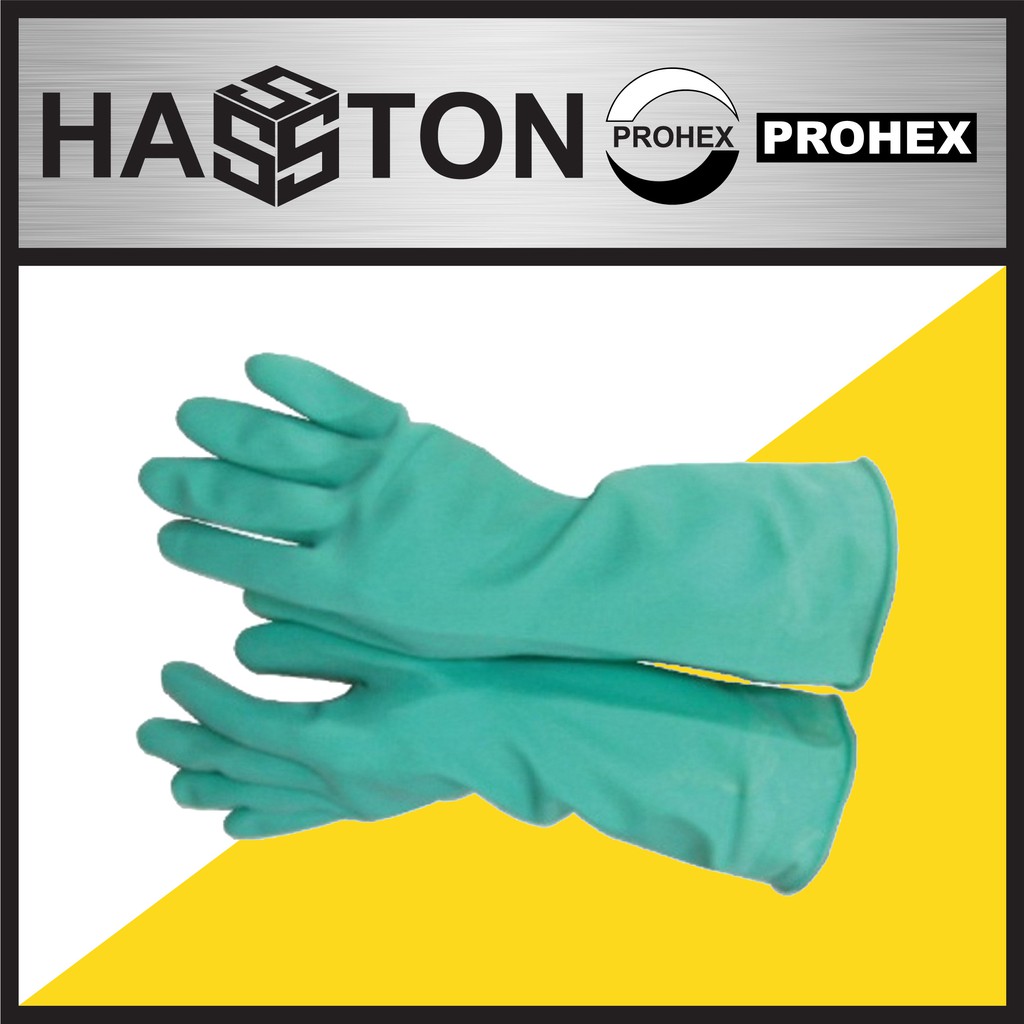 

HASSTON Sarung Tangan Hijau Karet (4040-001)