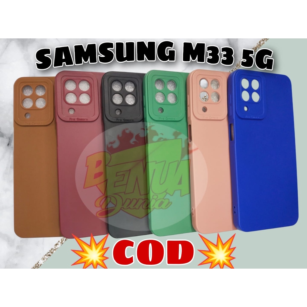 CASE SAMSUNG M33 5G // SOFTCASE BABY PRO KAMERA SAMSUNG M33 5G - BD