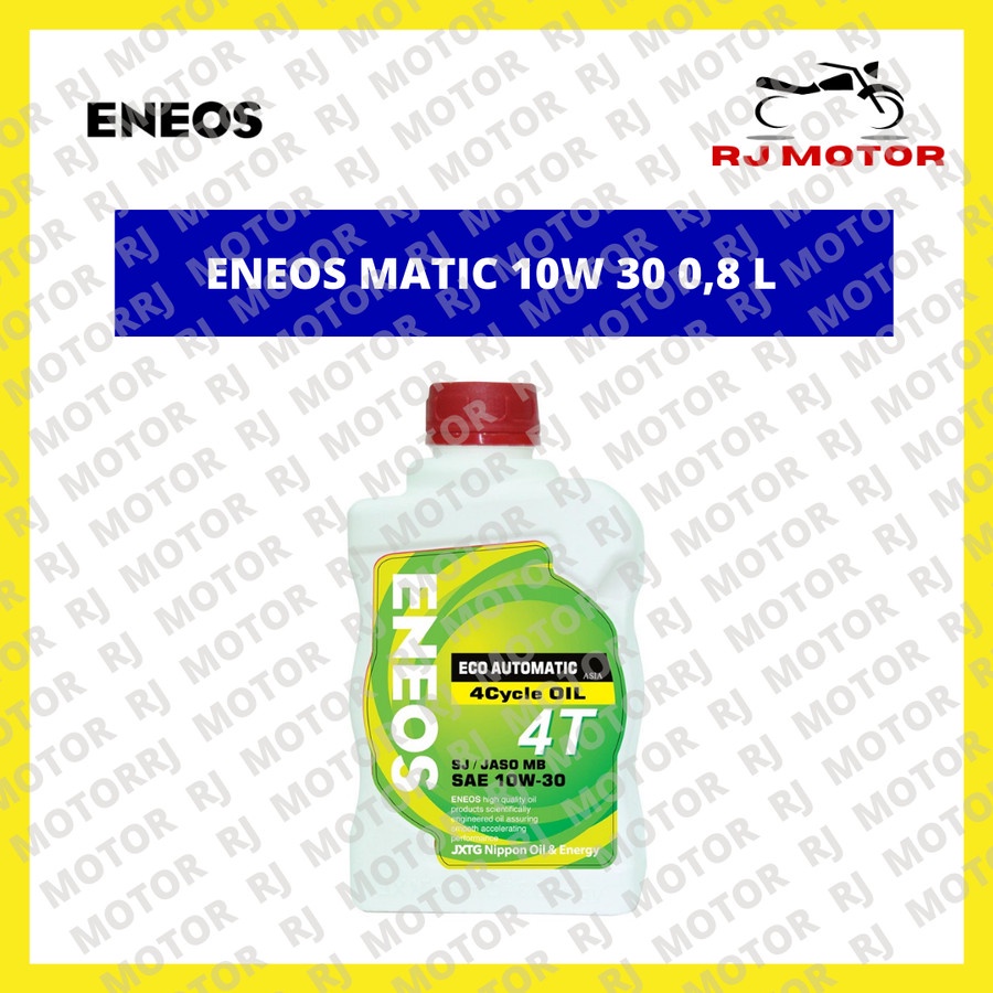 OLI ENEOS 4T MATIC ECO SAE 10W 30 0,8 L ASLI ENEOS