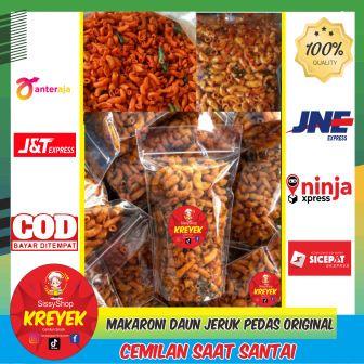 

Makaroni Daun Jeruk Pedas 250 gr -KEBUMEN