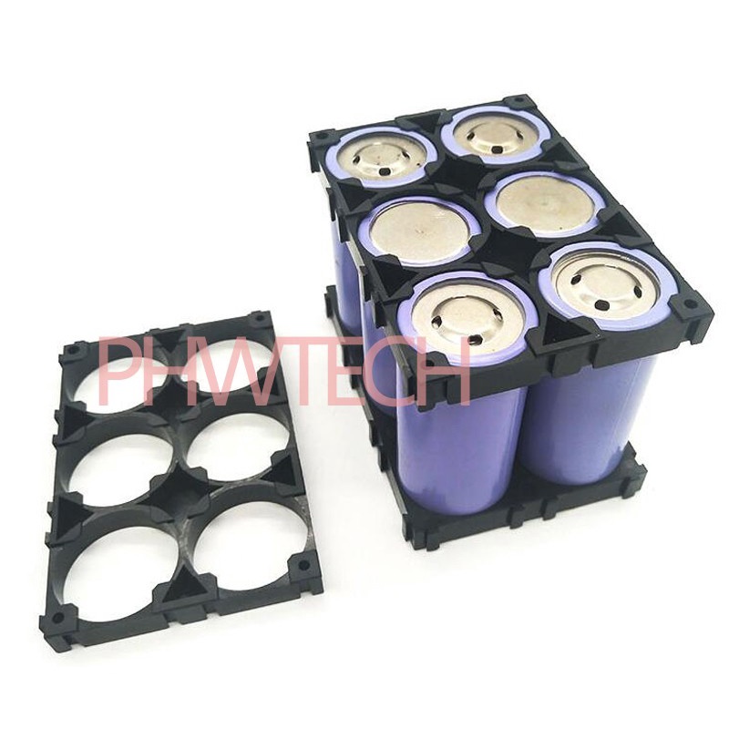 Bracket Batre Baterai holder lithium battery 2x3P Lifepo4 32650 32700