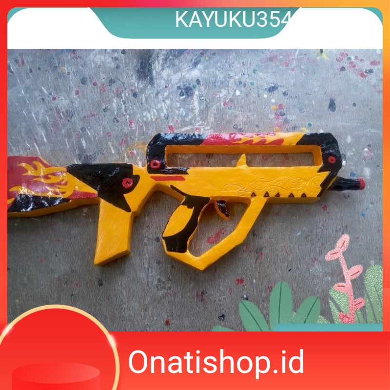Senjata Mainan Skin ff FaMas