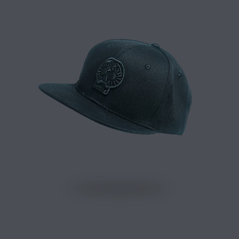"BlackSkull" - Snapback Feels.Co - Topi