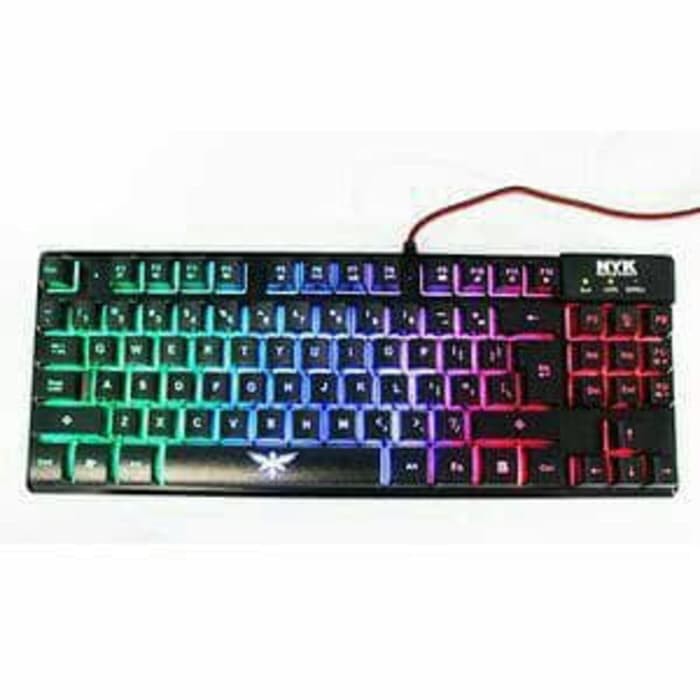 keyboard gaming NYK K-01 TKL RGB gaming keyboard NYK K01