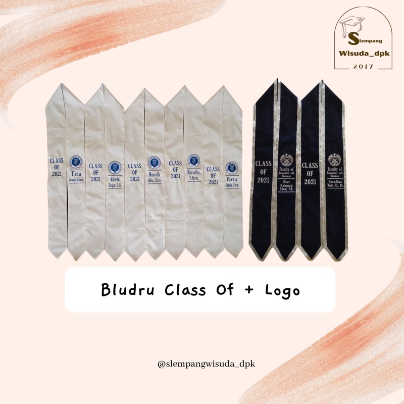 SELEMPANG WISUDA LEHER BELUDRU