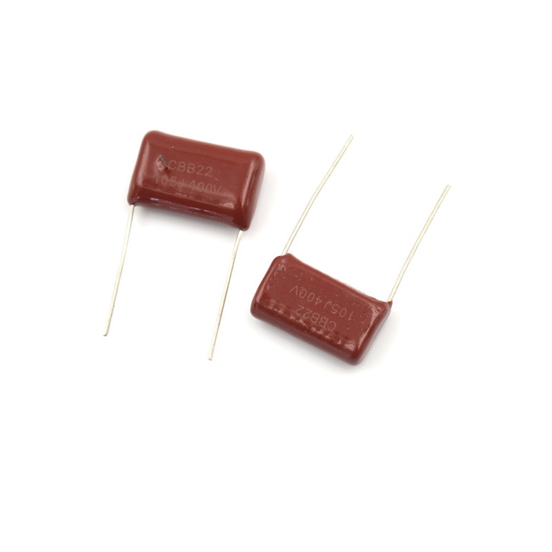 【Theredsunrisesiwy.id】10pcs LED Bulb CBB22 Capacitor 400V 105J 1uF 400V/105J Pitch 20mm
