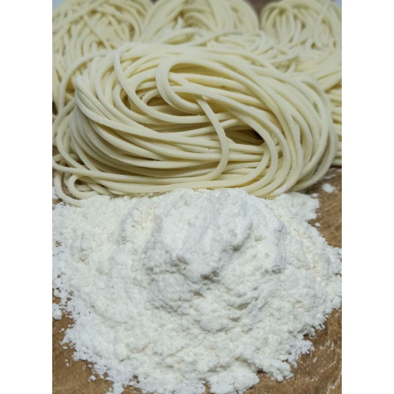 

Home Made Noodle / Mie tarik / La Mien / MiePack berat bersih 500 Gram.