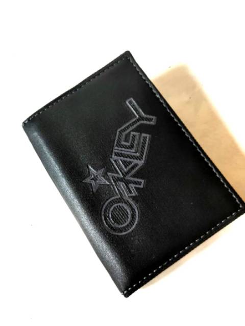 Dompet lipat berdiri/Dompet kulit sintetis murah/dompet pria hitam