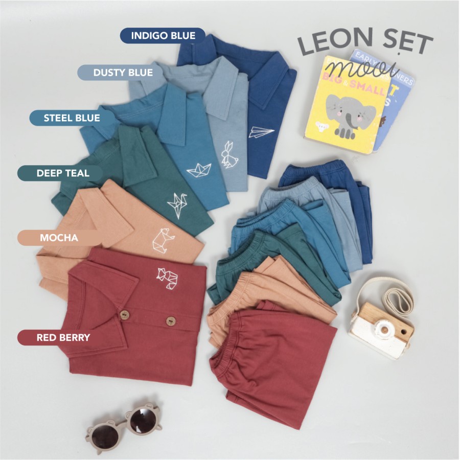 Mooi Leon set setelan anak laki-laki