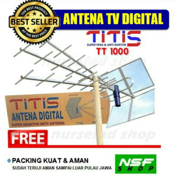 Antena TV Terbaik / Antena TV Luar / Antena TITIS / Antena Outdoor