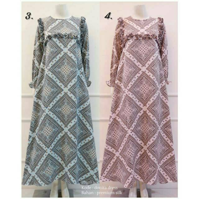 Busana Muslim Donita Dress by Disiko Exclusive