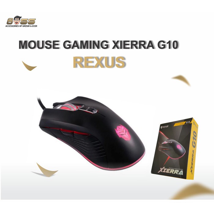 REXUS MOUSE GAMING XIERRA G10 MOUSE GAMING REXUS