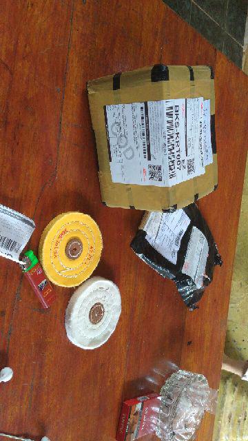Kain Poles Kuning 4 Dan 5 Inch