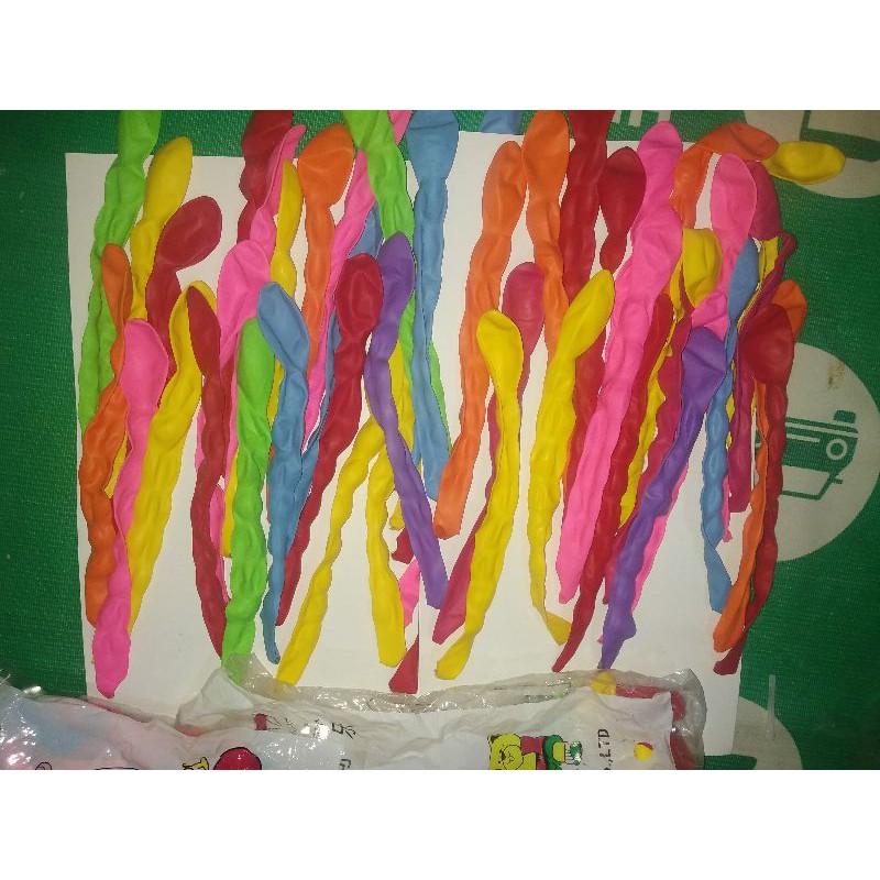 Balon panjang besar 20 pcs