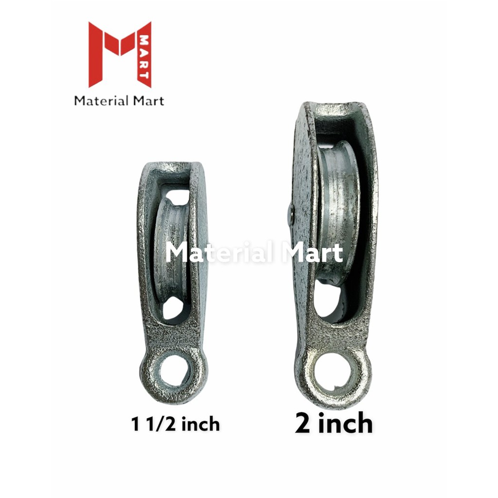 Kerekan Burung 1 1/2 Inch | Katrol Burung 2 Inch | Gantungan Burung 1,5 | Material Mart
