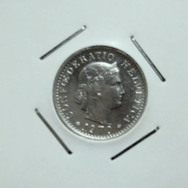Koin 20 rappen swiss 1970