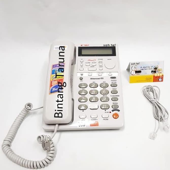 Telepon Kabel Sahitel S77 Telepon Sahitel S-77 (Putih)
