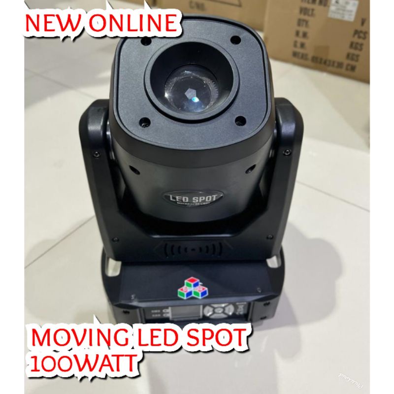 MOVING HEAD LIGHT LED SPOT AMATE 100WATT PRISMA