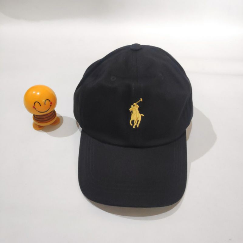 Polo Cap Black Gold