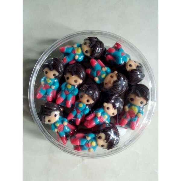 

Coklat karakter superman coklat premium