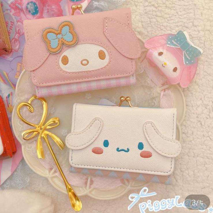 Garansi Terpercaya Dompet Lipat Melody Hello Kitty