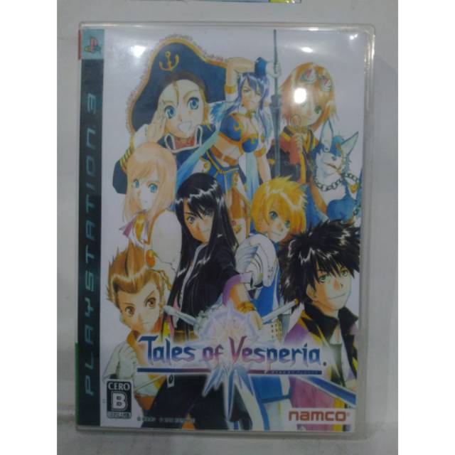 BD CD KASET ORIGINAL PS3 TALES OF VESPERIA BAHASA JPN