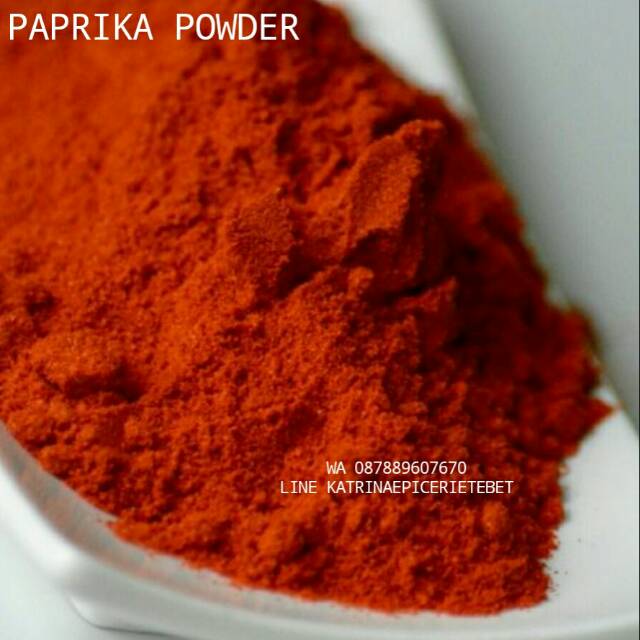 

Paprika bubuk 100 GRAM - bell pepper powder - capsicum powder