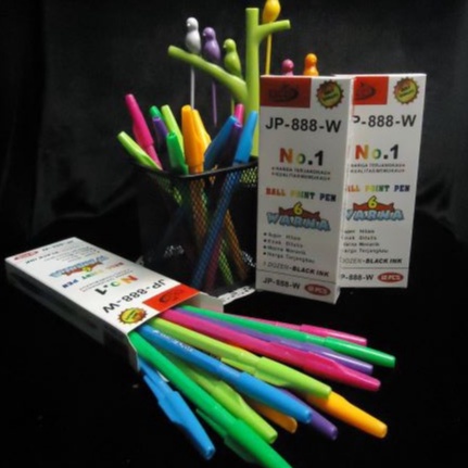 

PULPEN PENA ESCO JP 888 W PEN MURAH BOLPOIN ATK GROSIR (1Pcs)