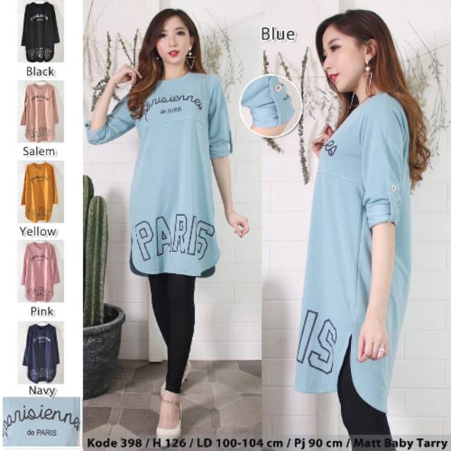 ATASAN TUNIK KAOS IMPORT PARIS