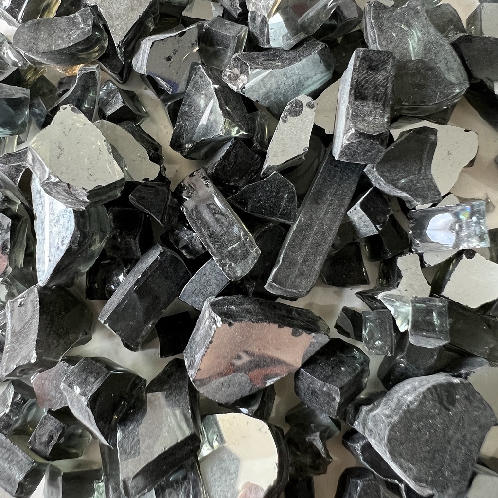 Crystal Stone BLACK HITAM Batu Kristal 20cc Murah Berkualitas Bagus Pecahan Batu Kaca quartz brazil healing crushed Crystal Chips Hiasan Resin Padat Padatan DIY Craft Dekorasi Manik glass shards nuggets fairy chips mica flakes geode Grosir Prakarya