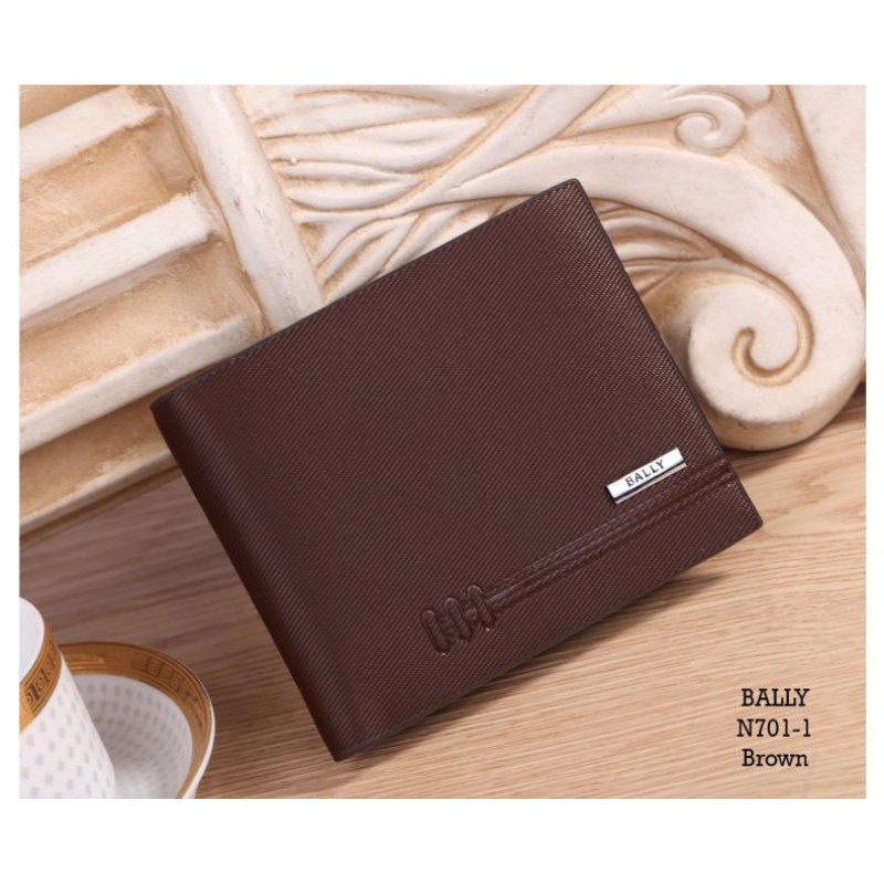 DOMPET BALLY SIGNATURE WALLET FOR MAN WITH BOX N701-1*