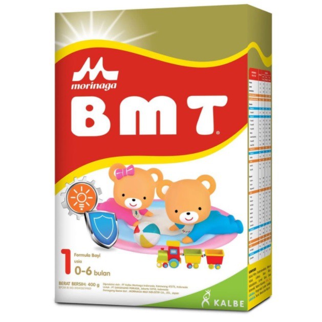 Morinaga BMT Reguler 0-6 Bulan 400gr  - Susu Formula