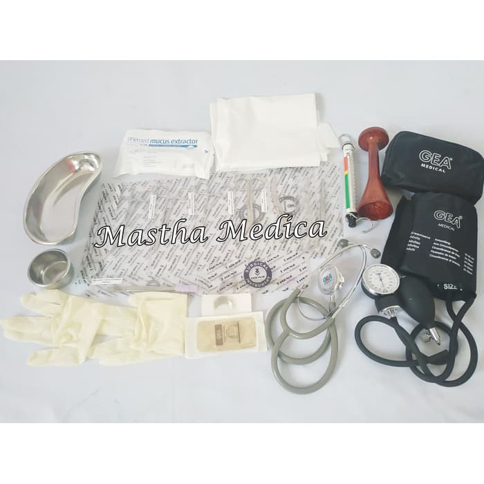 Bidan Kit Lengkap Bidan Kit Set Alat Instrumen Perlengkapan Bidan