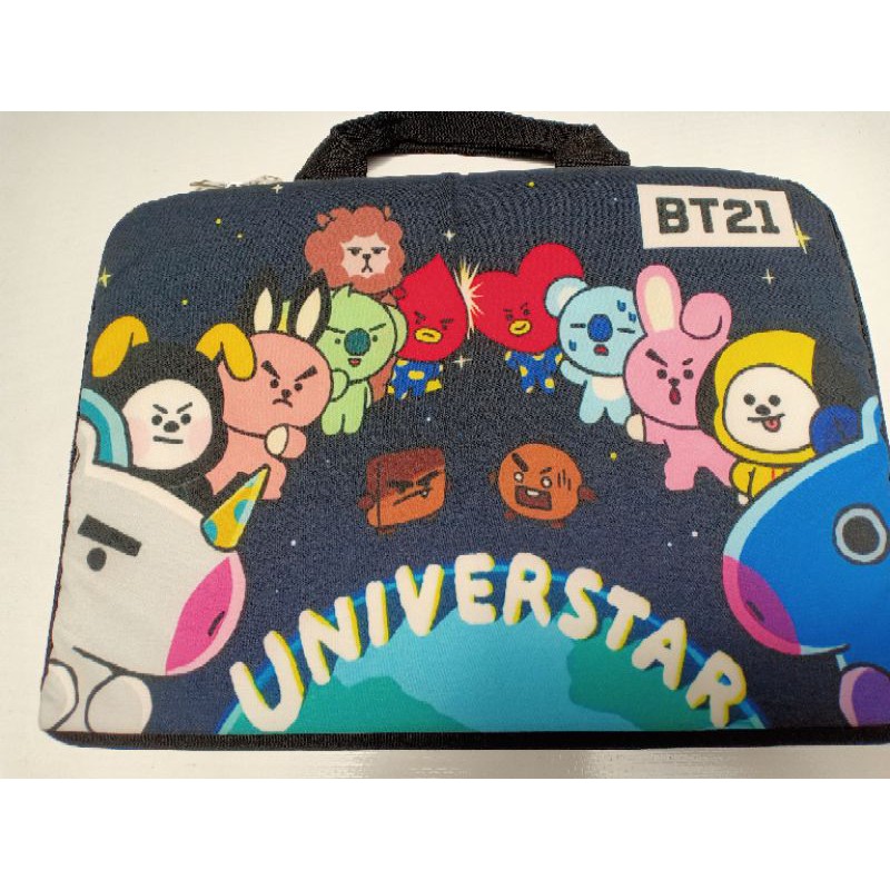 BT21 TAS LAPTOP NOTEBOOK 14 &quot; INCH BT21 KPOP KOREA UNOFFICIAL