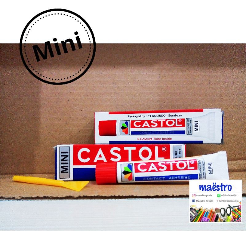 

Lem Castol Mini / Kecil / Lem Castol Murah