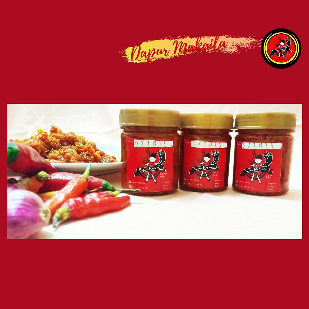 

SAMBAL PEDAS ORI, CUMI, TERI MEDAN, UDANG - FRESH 100% TANPA PENGAWET - PEDAS ASIN