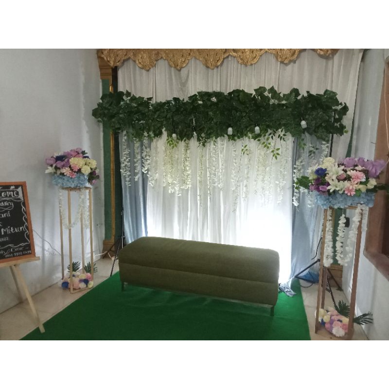 DP SEWA BACKDROP WEDDING/LAMARAN/KHITANAN/ULTAH DLL