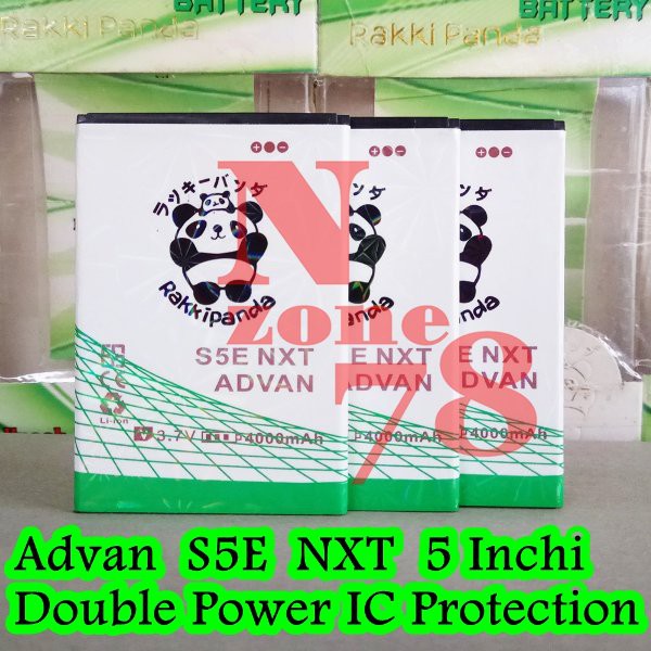 Log On Battery For Advan S5enxt5 4000mah Double Power & Ic 