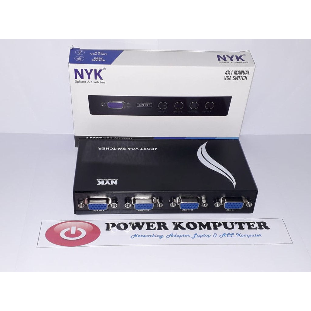 VGA Switch 4 Port VGA Switcher 4 Port