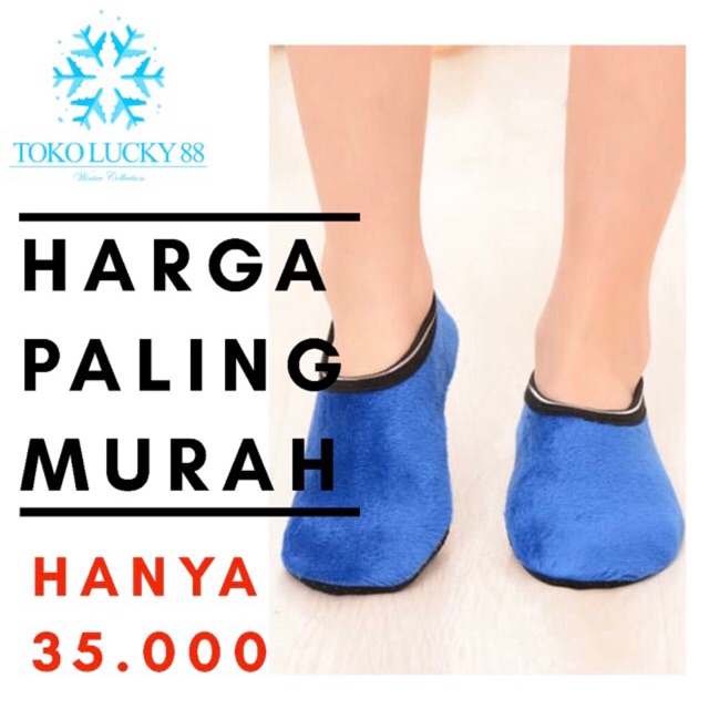 IMPORT MOLLAD Sock Antiskid Kaos Kaki Tidur Antislip Winter Indoor