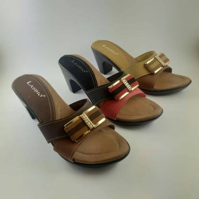 LASBIO - DN35 Sandal High Heels Wanita