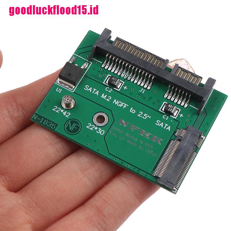 {LUCKID}M.2 NGFF ssd solid state hard disk to half high 2.5 inch sata3 adapter card