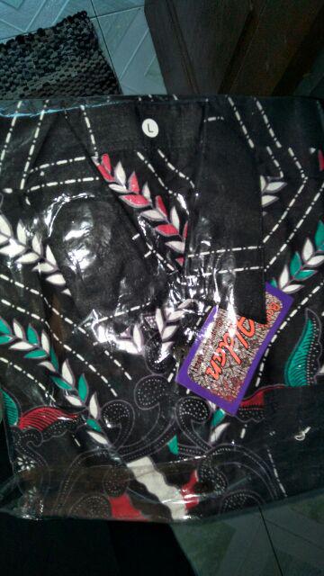 Maura Couple Keluarga Batik Sania Ruffle Batik Couple Sarimbit