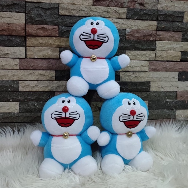 Boneka Doraemon Wisuda Mini Lucu Bisa Nyala Ada Led Nya Warna Warni Aksesoris Boneka Kamar Tidur Cocok Buat Kado Ulang Tahun