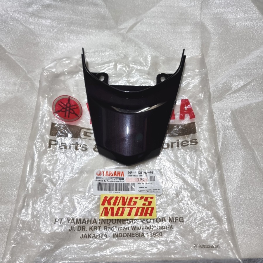 sambungan body, cover tail, stop MIO J, GT HITAM VIOLET (54P-P0)